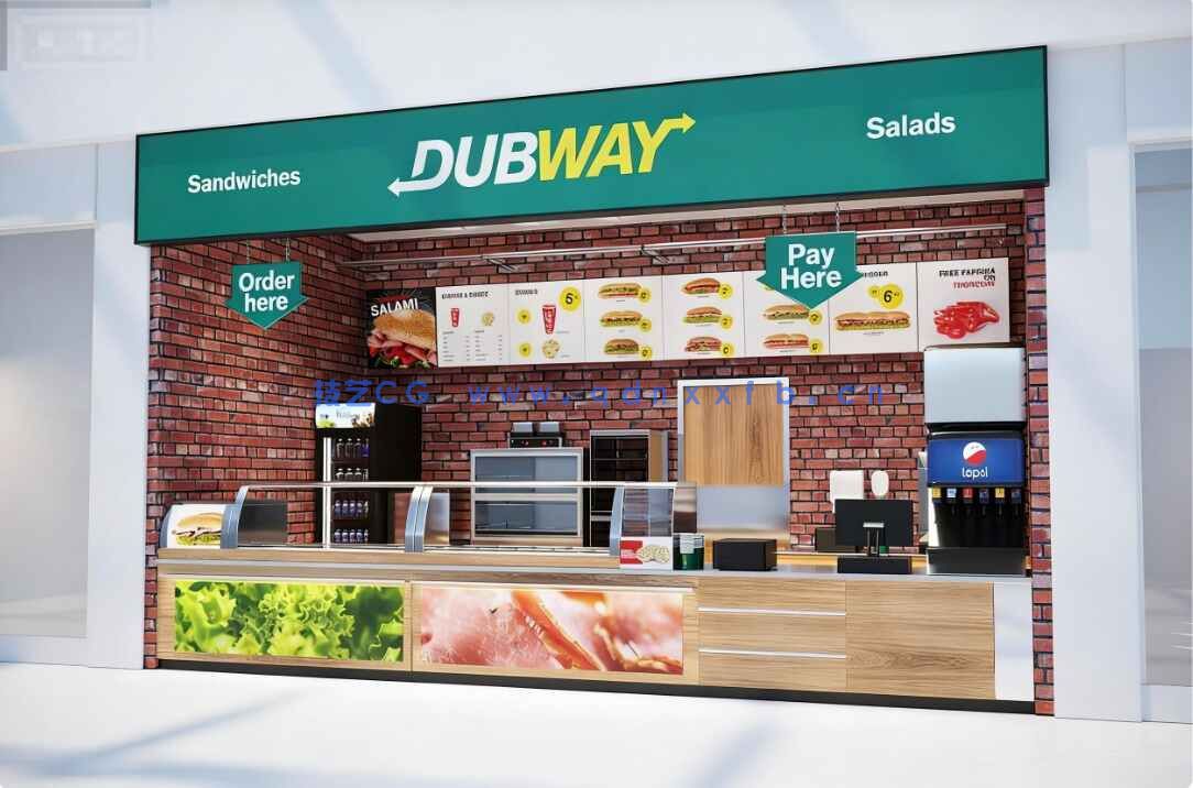 [室内设计] 80组商店商场室内设计设备相关3D模型合集(图9)