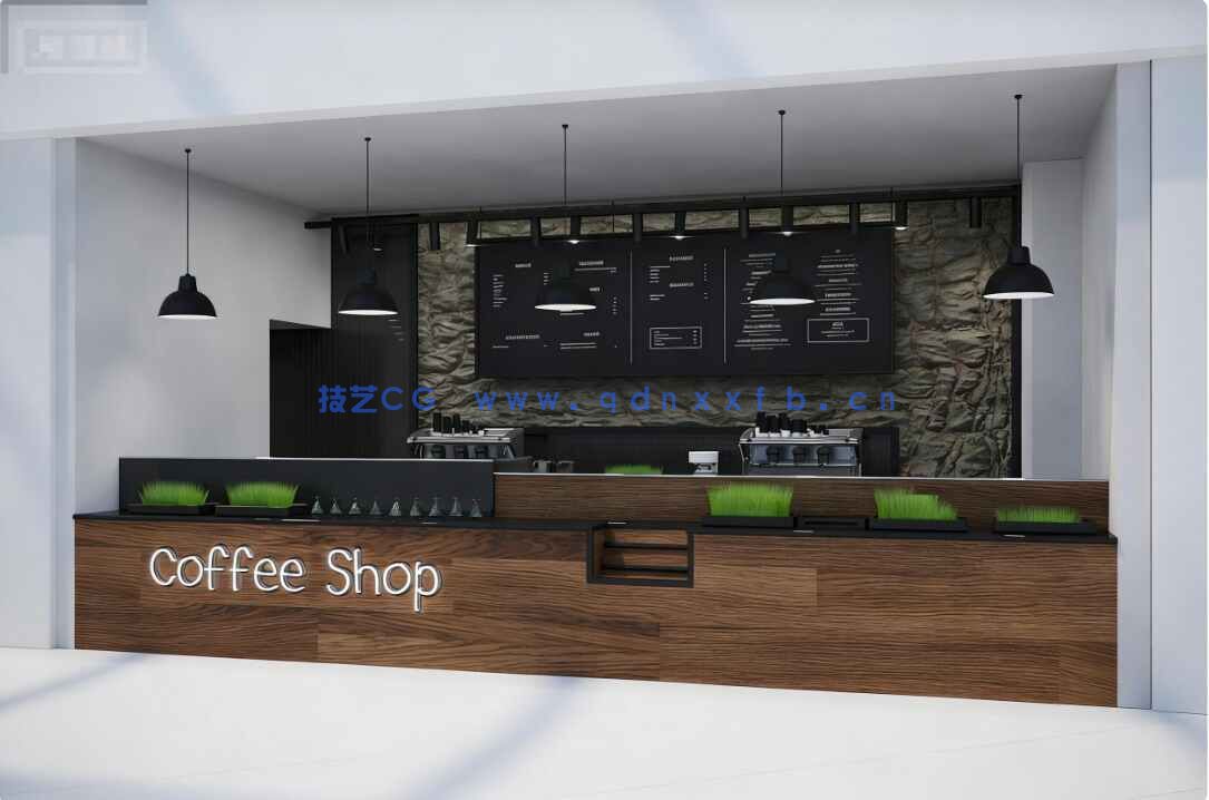 [室内设计] 80组商店商场室内设计设备相关3D模型合集(图8)