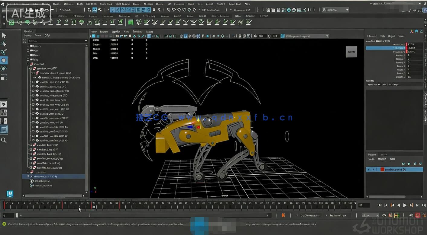 【中文字幕】Maya 2026基础核心技术入门训练视频教程第一季(图4) 【中文字幕】Maya 2026基础核心技术入门训练视频教程第一季(图4)