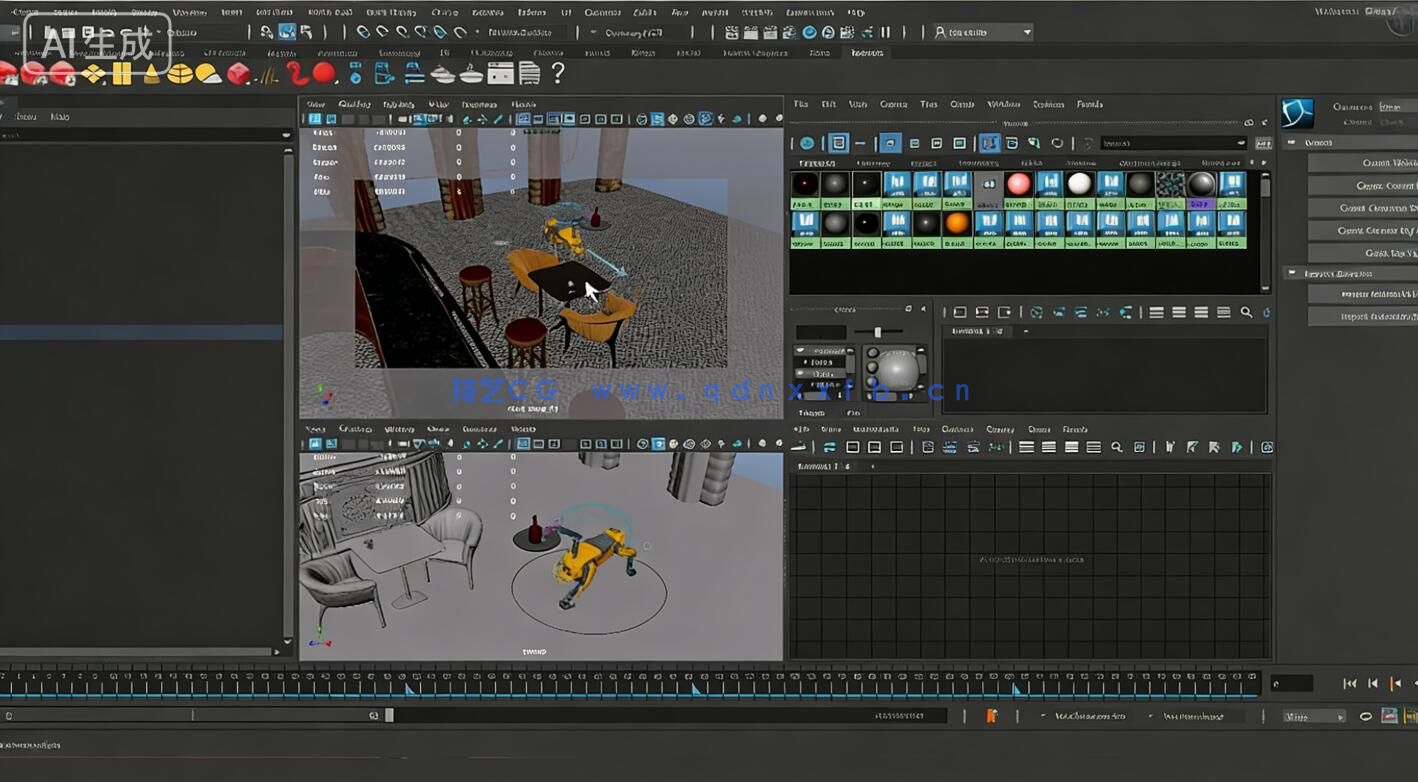 【中文字幕】Maya 2026基础核心技术入门训练视频教程第一季(图8) 【中文字幕】Maya 2026基础核心技术入门训练视频教程第一季(图8)