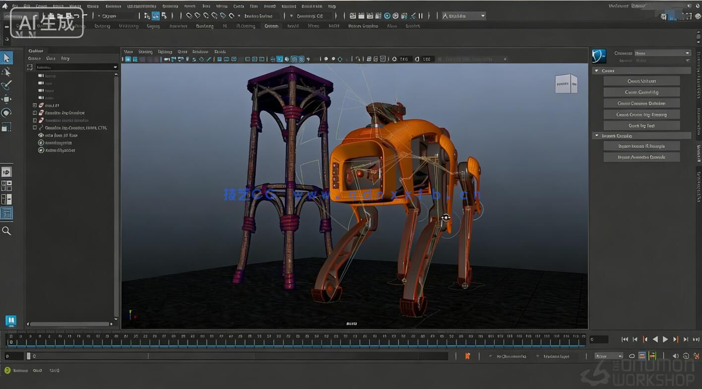【中文字幕】Maya 2026基础核心技术入门训练视频教程第一季(图2) 【中文字幕】Maya 2026基础核心技术入门训练视频教程第一季(图2)