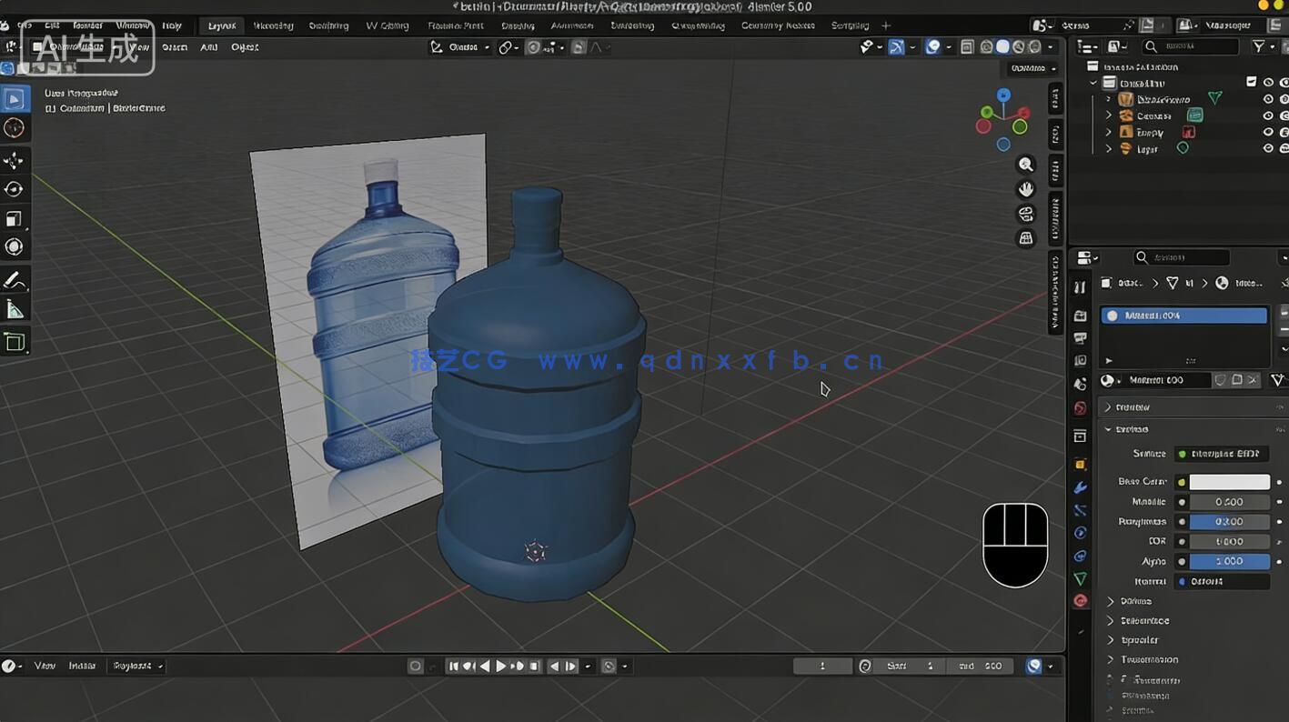 【中文字幕】Blender 5全面核心技术训练视频教程(图1) 【中文字幕】Blender 5全面核心技术训练视频教程(图2)