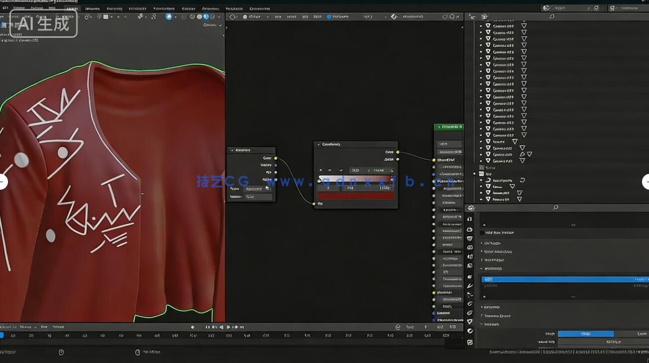 【中文字幕】Blender海盗路飞动漫角色雕刻手办制作流程视频教程(图5) 【中文字幕】Blender海盗路飞动漫角色雕刻手办制作流程视频教程(图5)