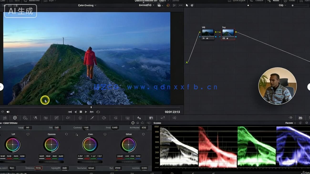 【中文字幕】DaVinci Resolve 19视频编辑与好莱坞级调色终极指(图3) 【中文字幕】DaVinci Resolve 19视频编辑与好莱坞级调色终极指(图3)