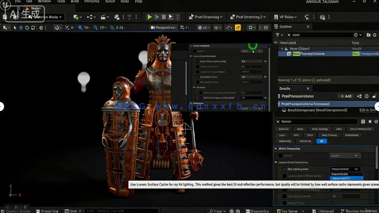 【中文字幕】ZBrush 3A级神话游戏角色硬表面雕刻建模全流程视频(图3) 【中文字幕】ZBrush 3A级神话游戏角色硬表面雕刻建模全流程视频(图3)