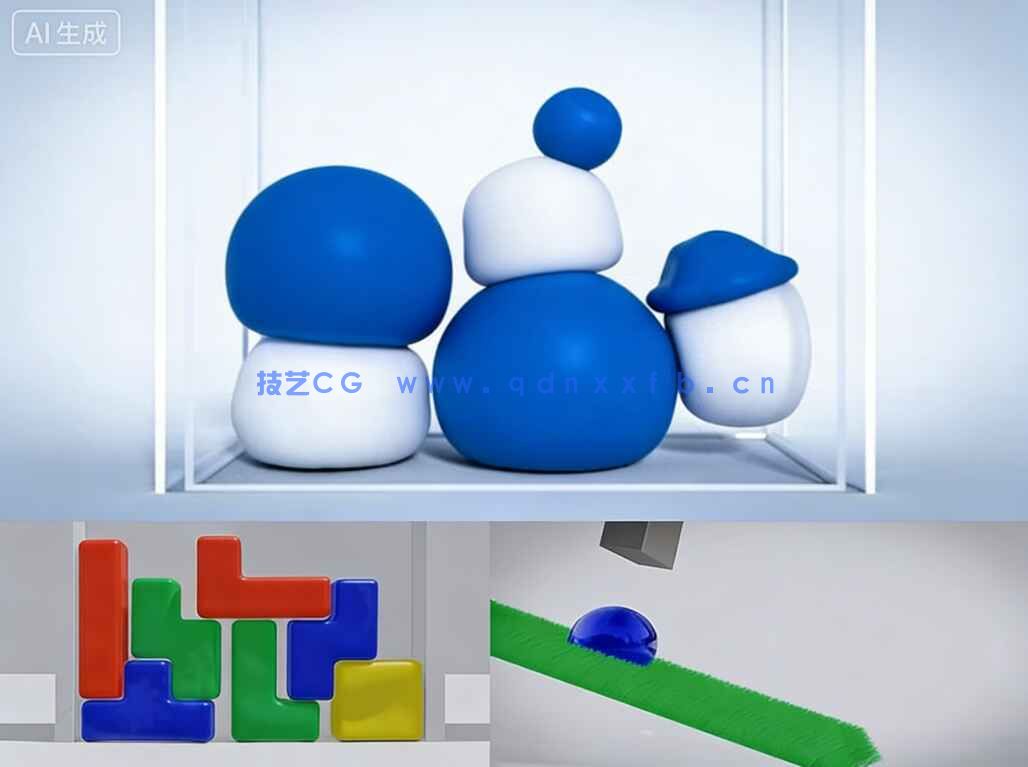 【中文字幕】Blender软体物理模拟技术实战训练视频教程(图1) 【中文字幕】Blender软体物理模拟技术实战训练视频教程(图1)