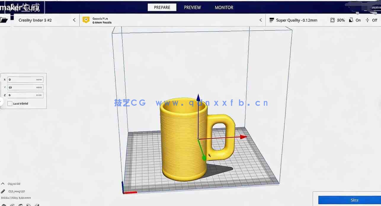 【中文字幕】从3D打印设计到实体成品输出完整工作流程视频教程(图5) 【中文字幕】从3D打印设计到实体成品输出完整工作流程视频教程(图5)