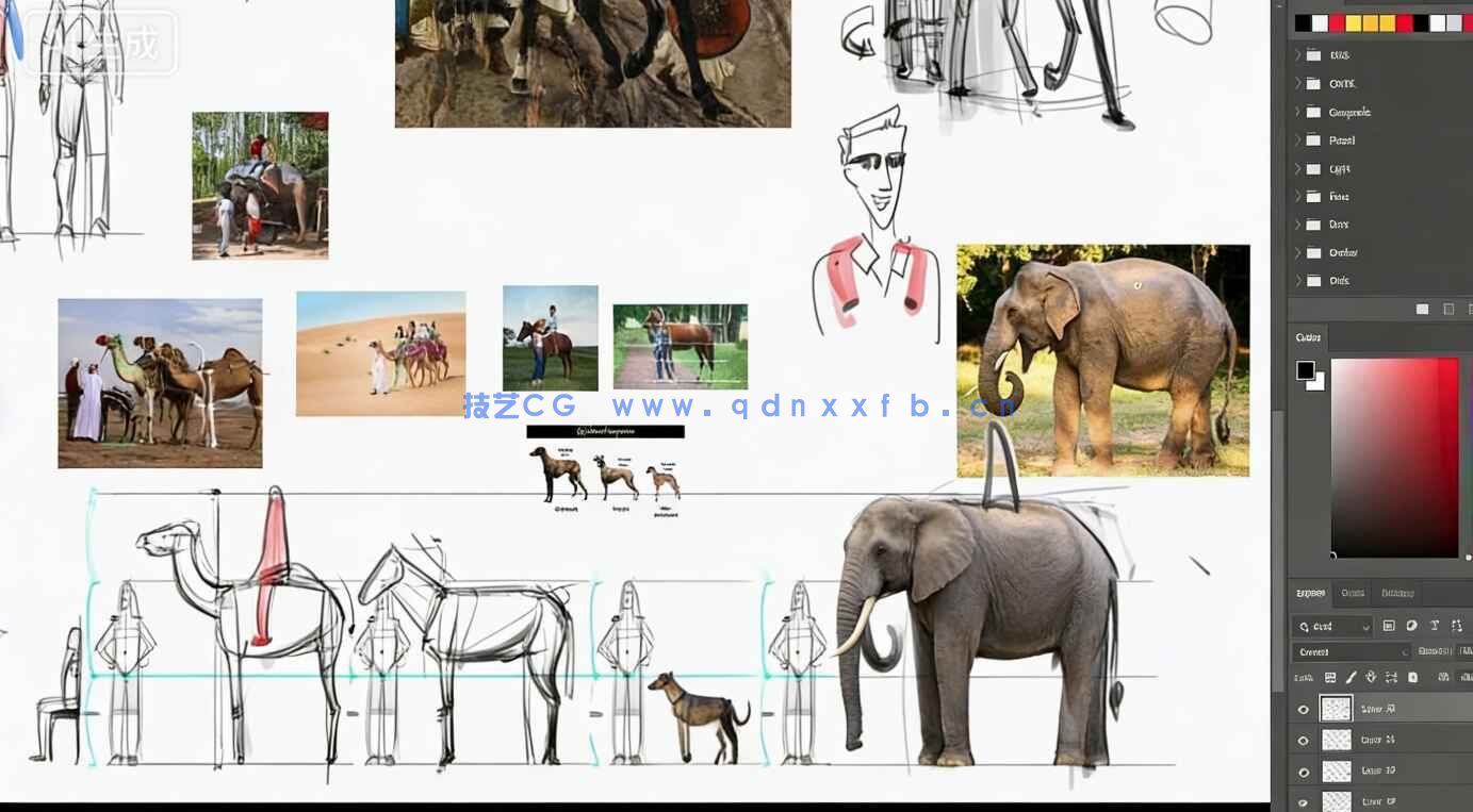 【中文字幕】绘画透视原理核心技术大师班训练视频教程(图12) 【中文字幕】绘画透视原理核心技术大师班训练视频教程(图12)