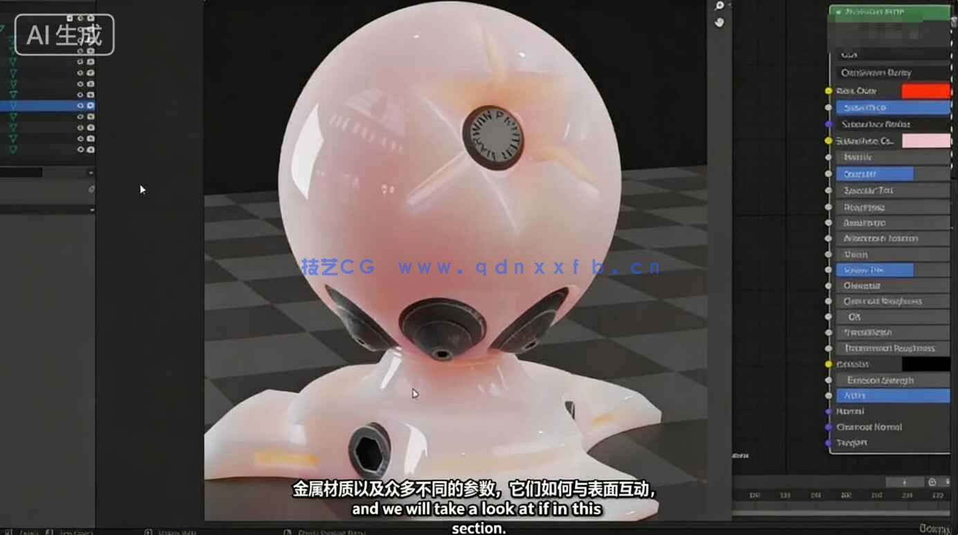 【中文字幕】Blender零基础系统性入门训练视频教程(图4) 【中文字幕】Blender零基础系统性入门训练视频教程(图4)