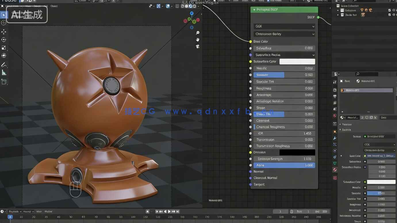 【中文字幕】Blender零基础系统性入门训练视频教程(图3) 【中文字幕】Blender零基础系统性入门训练视频教程(图3)