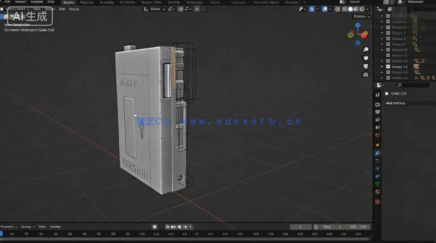 【中文字幕】Blender零基础系统性入门训练视频教程(图10) 【中文字幕】Blender零基础系统性入门训练视频教程(图10)