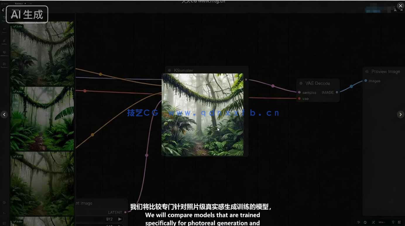 【中文字幕】ComfyUI与InvokeAI生成式AI视觉特效制作视频教程(图5) 【中文字幕】ComfyUI与InvokeAI生成式AI视觉特效制作视频教程(图5)