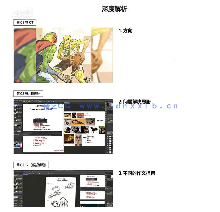 【中文字幕】概念艺术角色设计系统化训练视频教程(图5) 【中文字幕】概念艺术角色设计系统化训练视频教程(图5)
