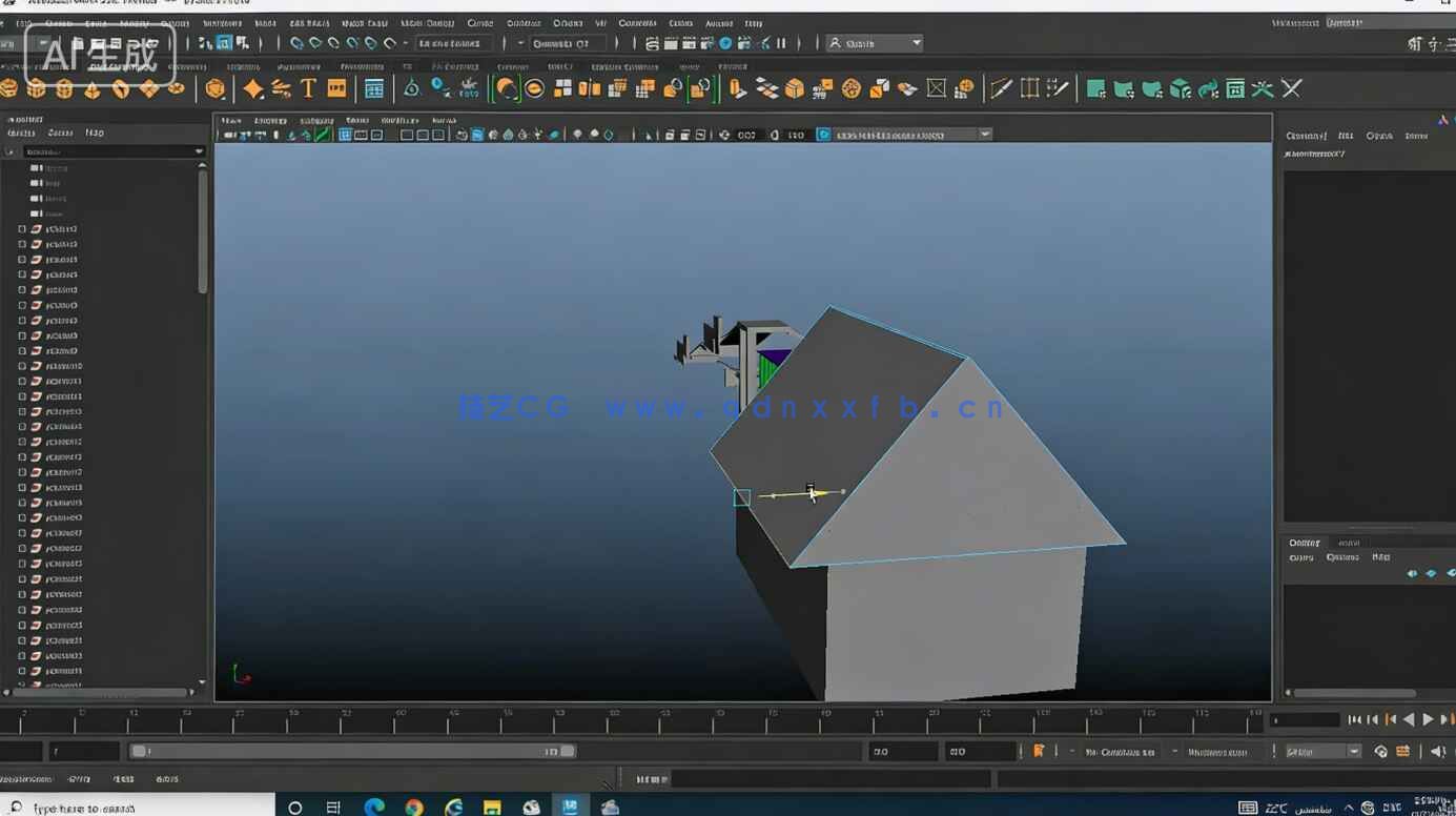 Maya零基础快速掌握核心工具初学者入门训练视频教程(图4) Maya零基础快速掌握核心工具初学者入门训练视频教程(图4)