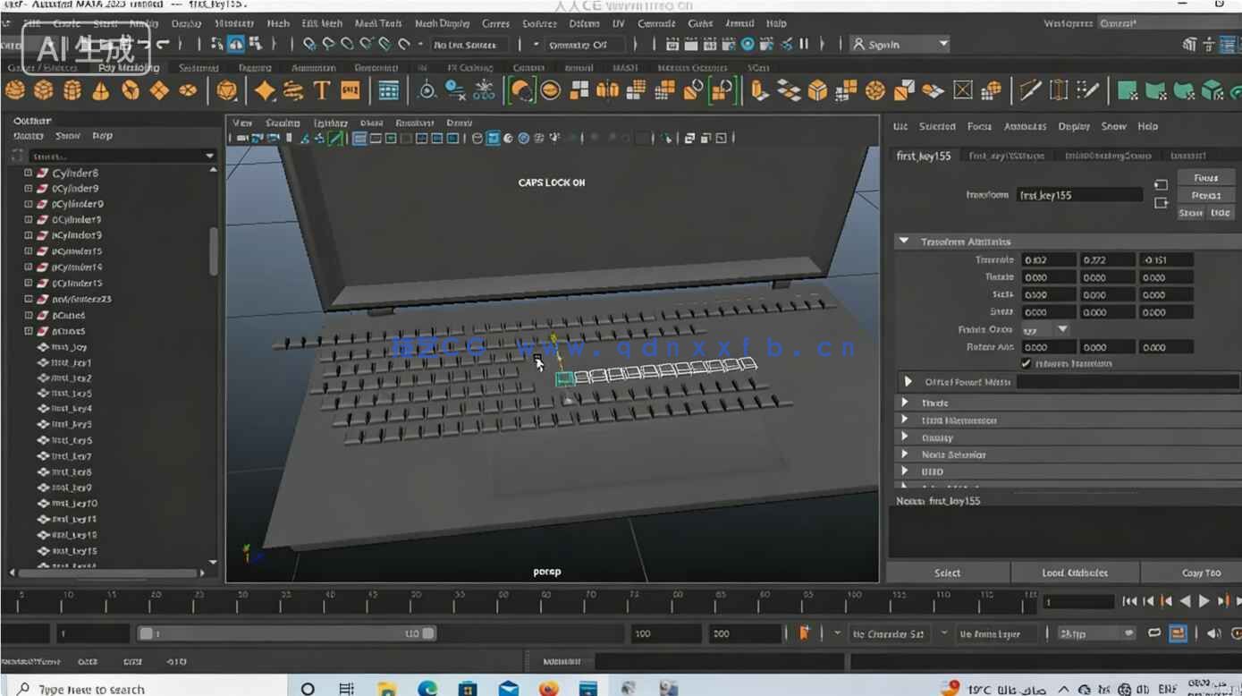 Maya零基础快速掌握核心工具初学者入门训练视频教程(图10) Maya零基础快速掌握核心工具初学者入门训练视频教程(图10)