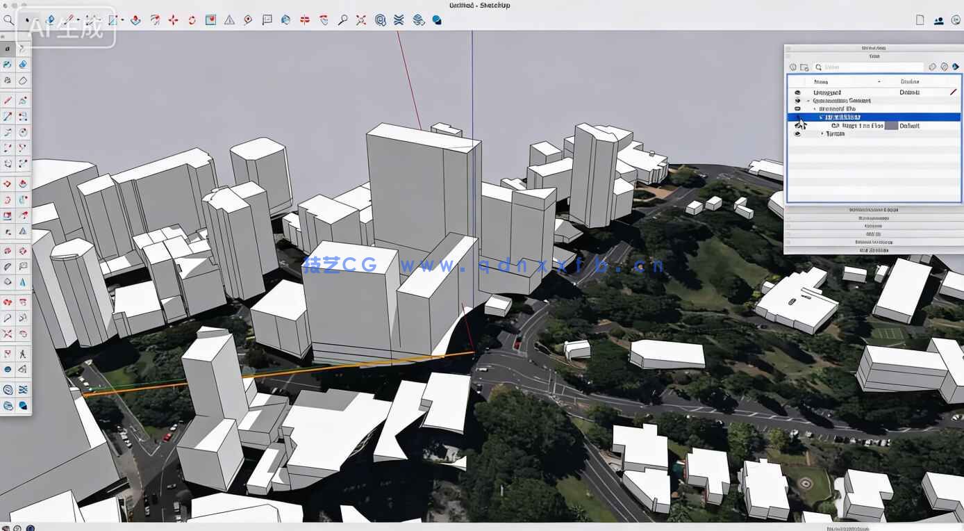 SketchUp Pro 2026三维设计软件V26.1.252版(图5) SketchUp Pro 2026三维设计软件V26.1.252版(图5)