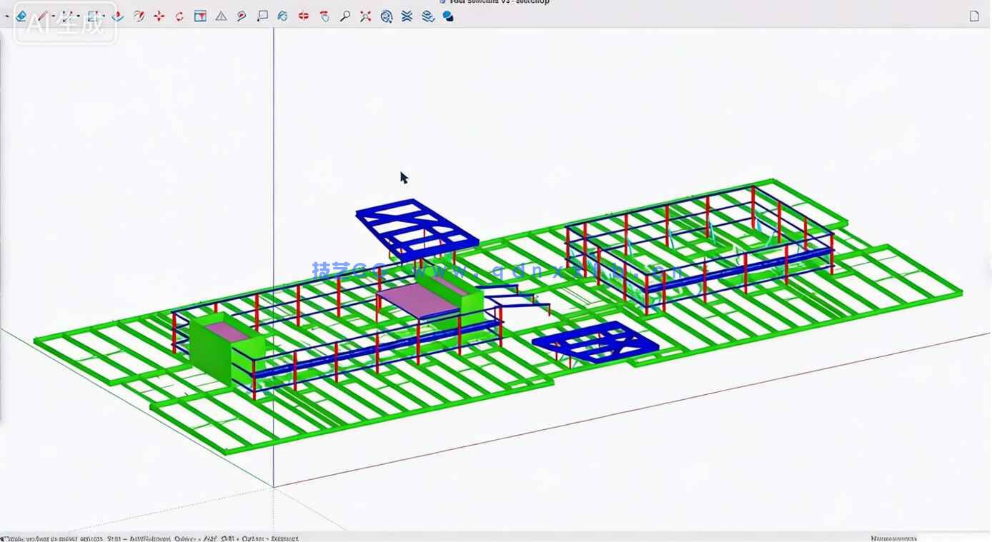 SketchUp Pro 2026三维设计软件V26.1.252版(图7) SketchUp Pro 2026三维设计软件V26.1.252版(图7)