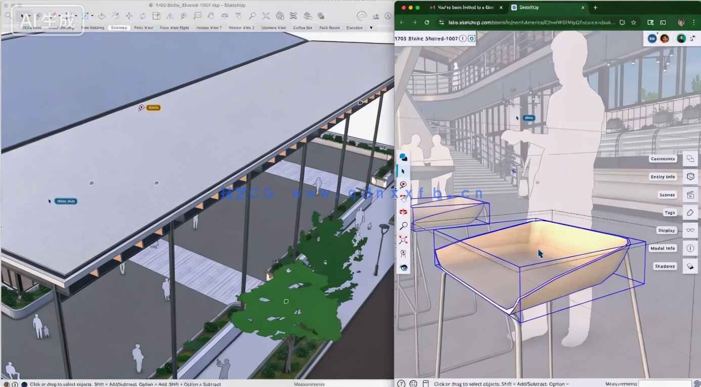 SketchUp Pro 2026三维设计软件V26.1.252版(图9) SketchUp Pro 2026三维设计软件V26.1.252版(图9)