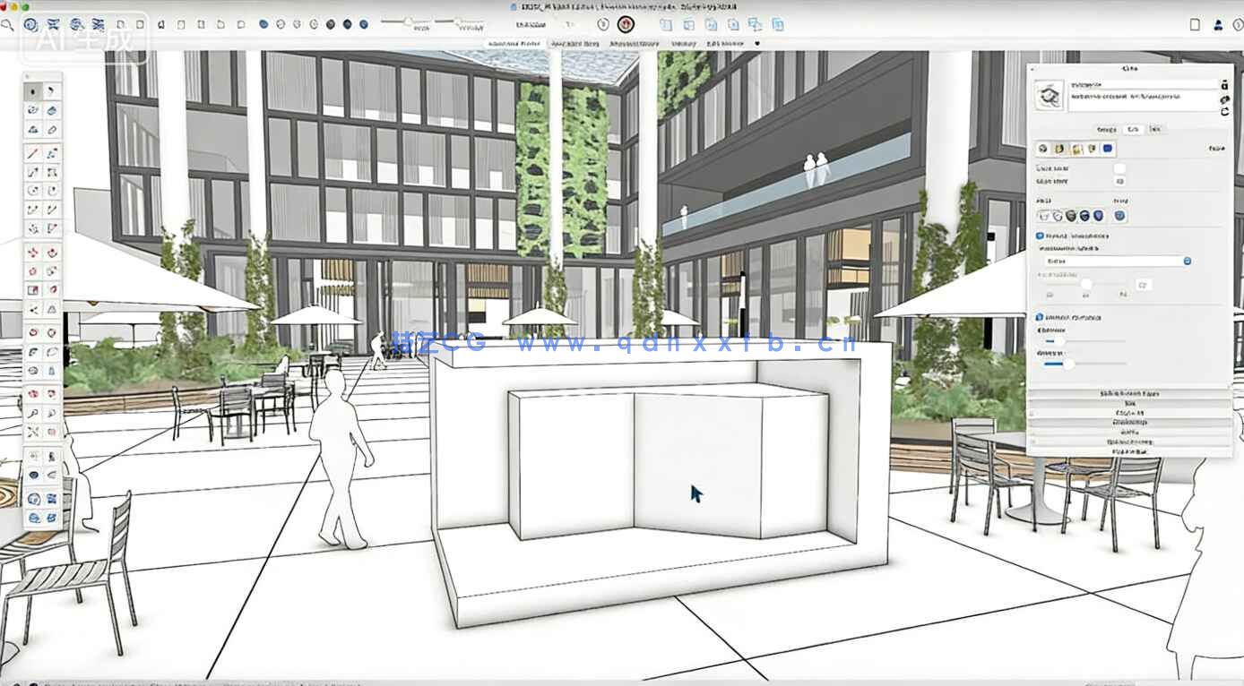 SketchUp Pro 2026三维设计软件V26.1.252版(图10) SketchUp Pro 2026三维设计软件V26.1.252版(图10)