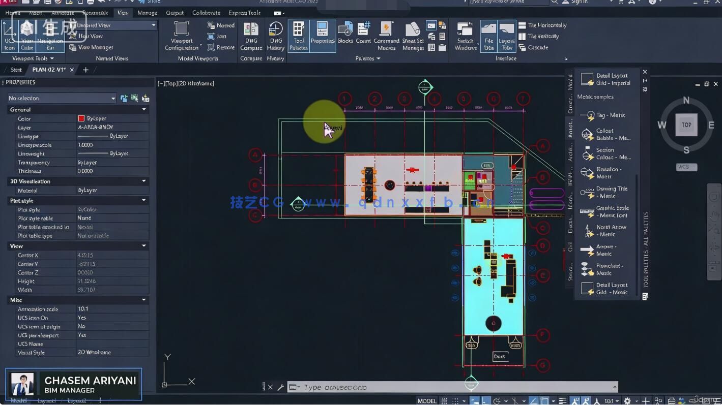 AutoCAD 2027零基础进阶为2D绘图专家大师班视频教程(图8) AutoCAD 2027零基础进阶为2D绘图专家大师班视频教程(图8)