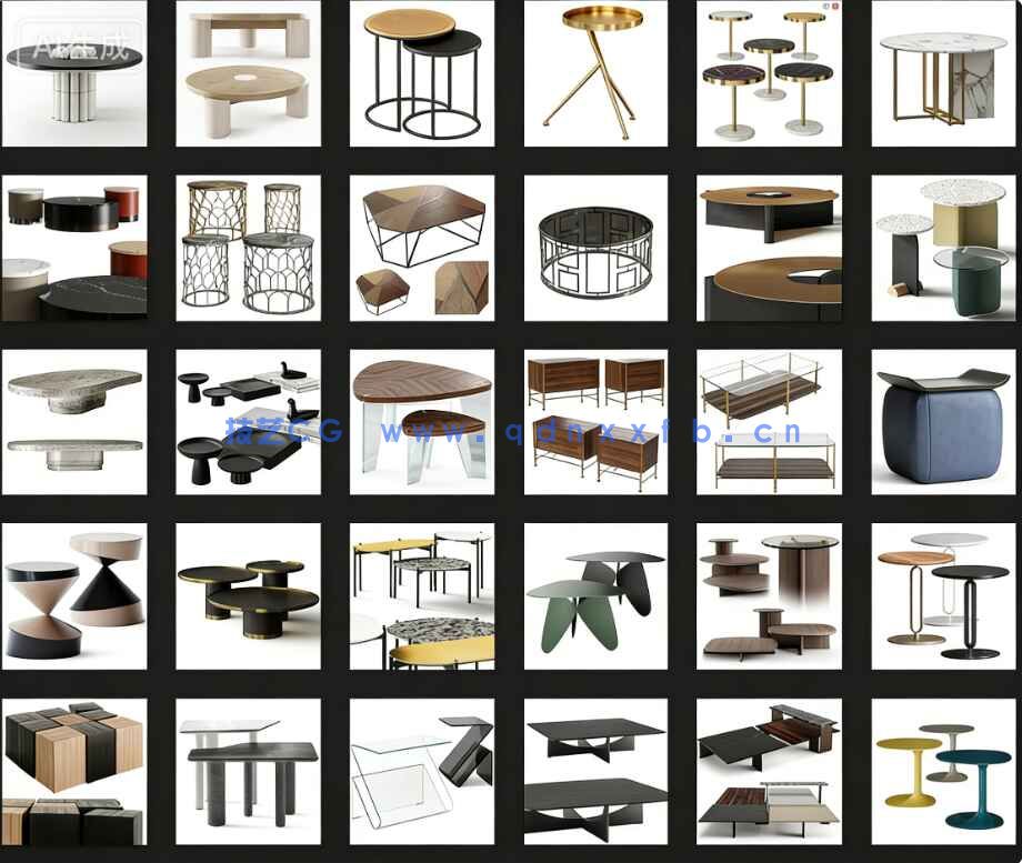 3dsky茶几 边几高质量模型600个(图1) 3dsky茶几 边几高质量模型600个(图1)