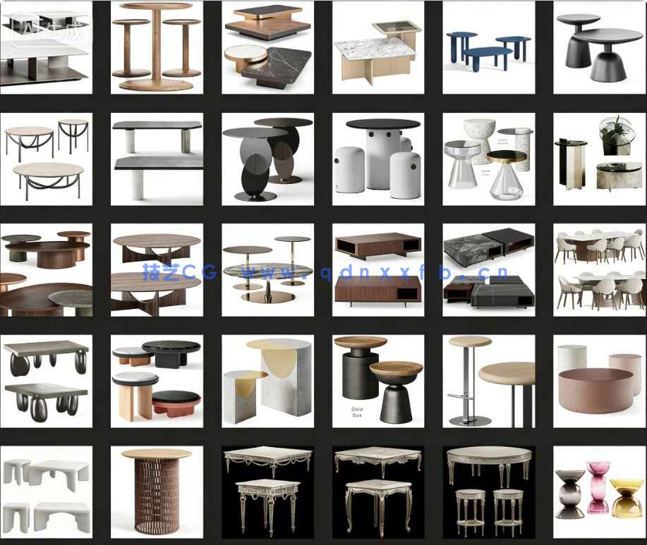 3dsky茶几 边几高质量模型600个(图3) 3dsky茶几 边几高质量模型600个(图3)