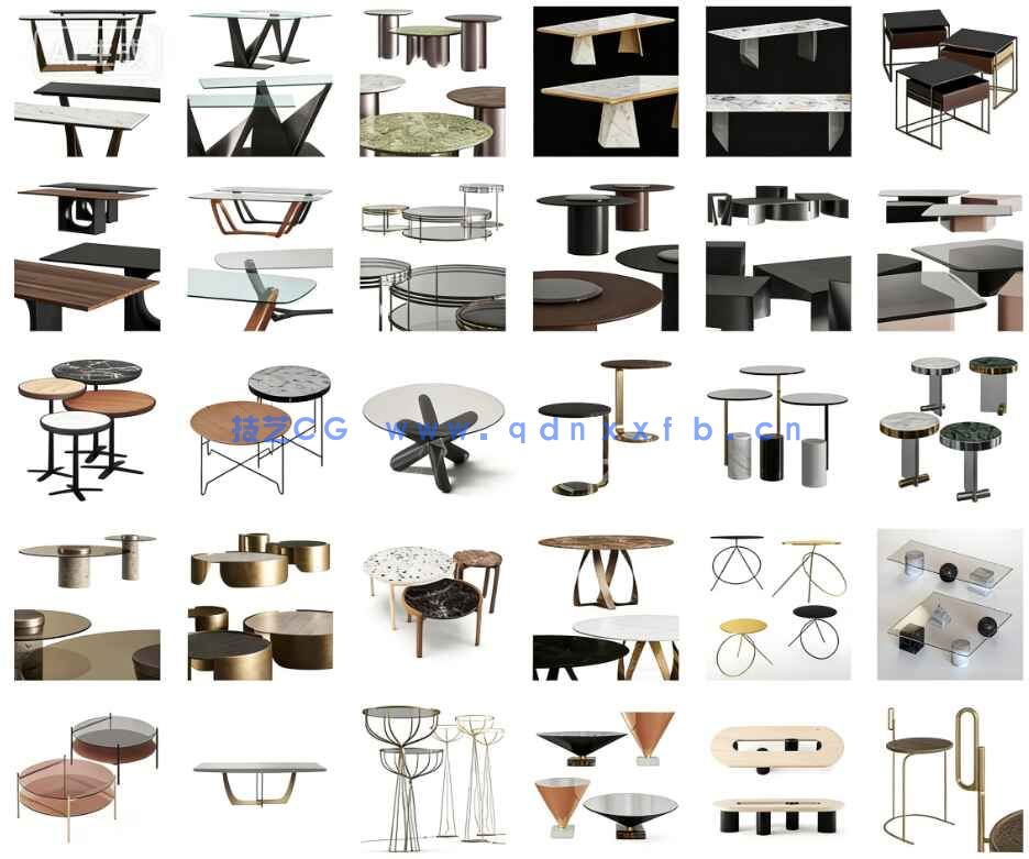 3dsky茶几 边几高质量模型600个(图7) 3dsky茶几 边几高质量模型600个(图7)