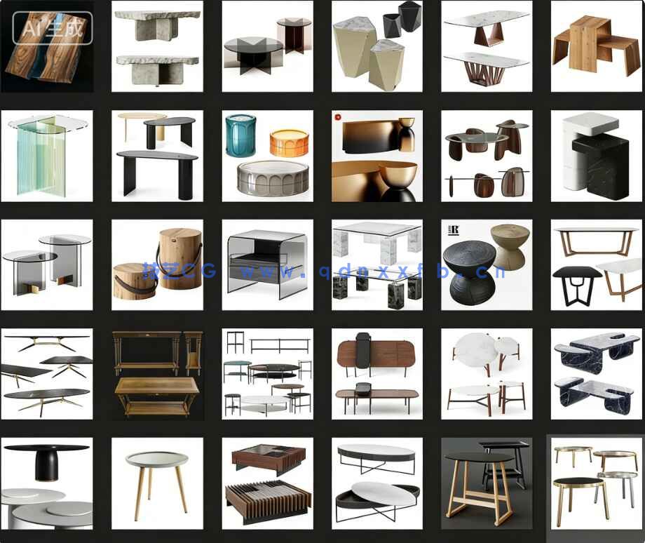 3dsky茶几 边几高质量模型600个(图2) 3dsky茶几 边几高质量模型600个(图2)