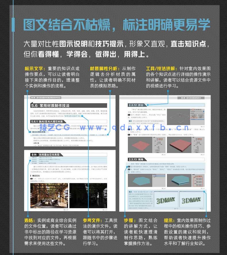 新印象 3ds MaxVRay 室内家装工装效果图全流程技术解析(图13) 新印象 3ds MaxVRay 室内家装工装效果图全流程技术解析(图13)