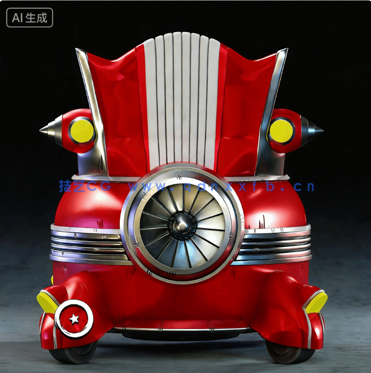 大界王Dai Kaio《龙珠Z》动漫角色雕刻手办3D打印模型(图9)