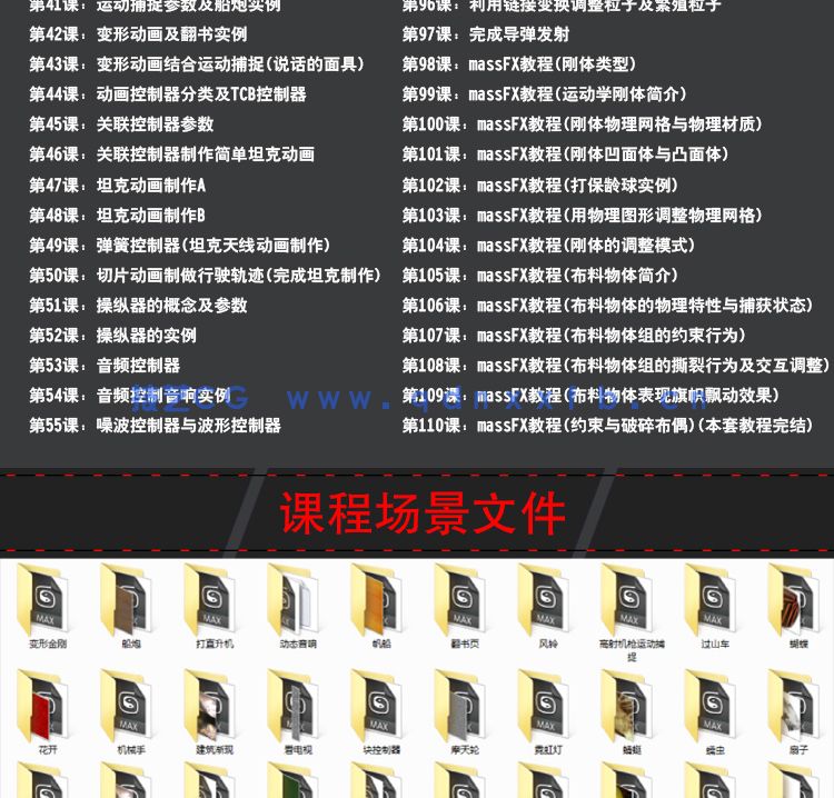 3Dmax动画入门到精通教程 完整版带课程素材(图4) (图4)