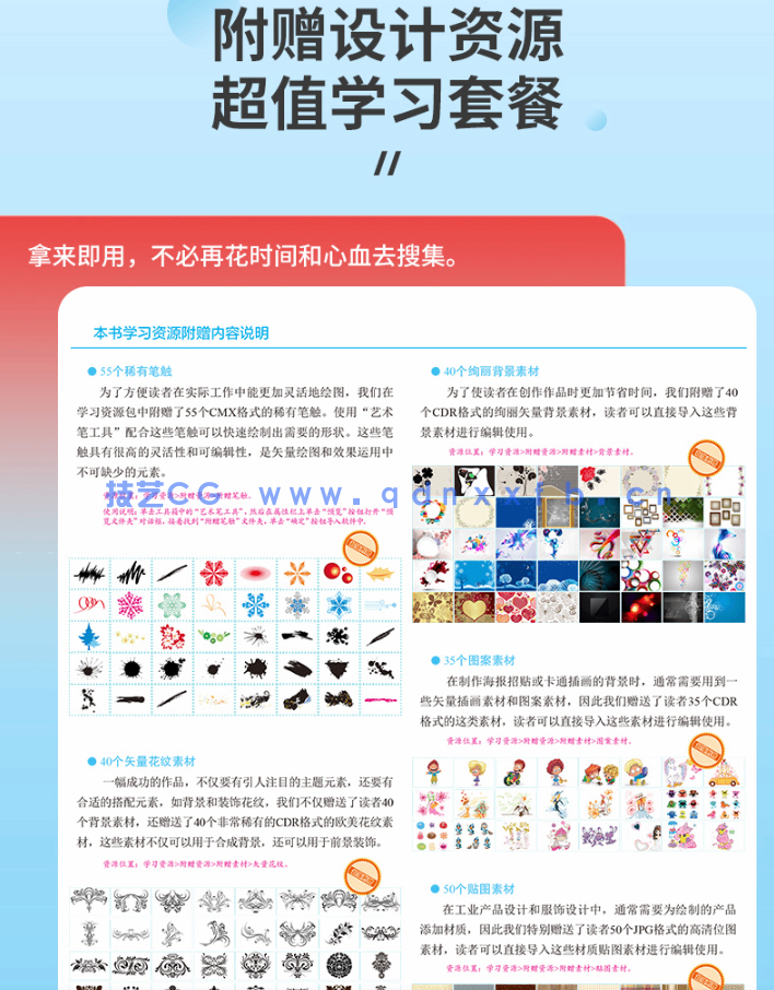 中文版CorelDRAW X7完全自学教程(实例培训教材版)(图11) 中文版CorelDRAW X7完全自学教程(实例培训教材版)(图11)