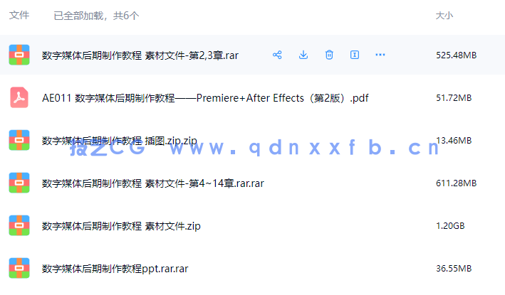 数字媒体后期制作教程——Premiere+After Effects(第2版)(图13) 数字媒体后期制作教程——Premiere+After Effects(第2版)(图13)