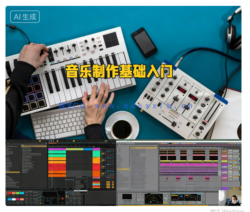 Ableton Live音乐制作基础入门指南视频教程(图8) Ableton Live音乐制作基础入门指南视频教程(图8)