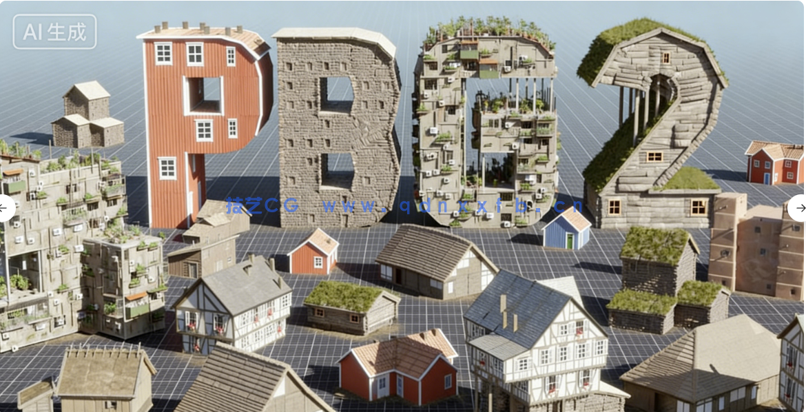 Procedural Building Generator程序化建筑生成Blender插件V2版(图2) Procedural Building Generator程序化建筑生成Blender插件V2版(图2)
