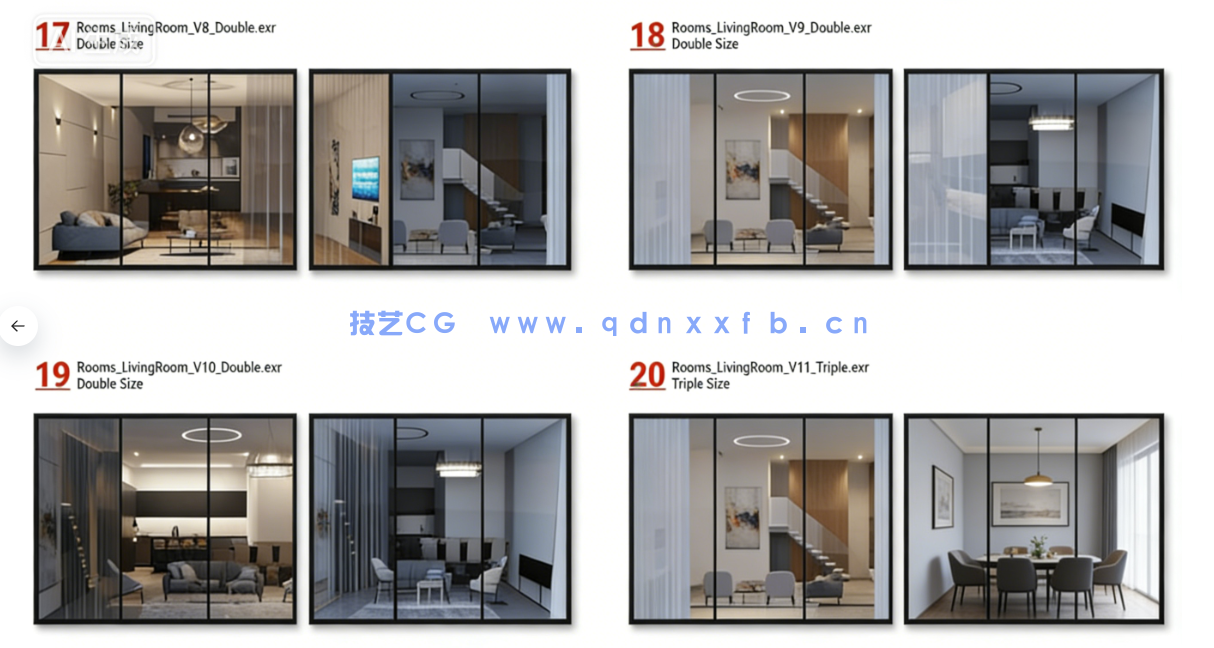 80个商场零售店铺空间场景室内设计3D模型(图17) 80个商场零售店铺空间场景室内设计3D模型(图17)