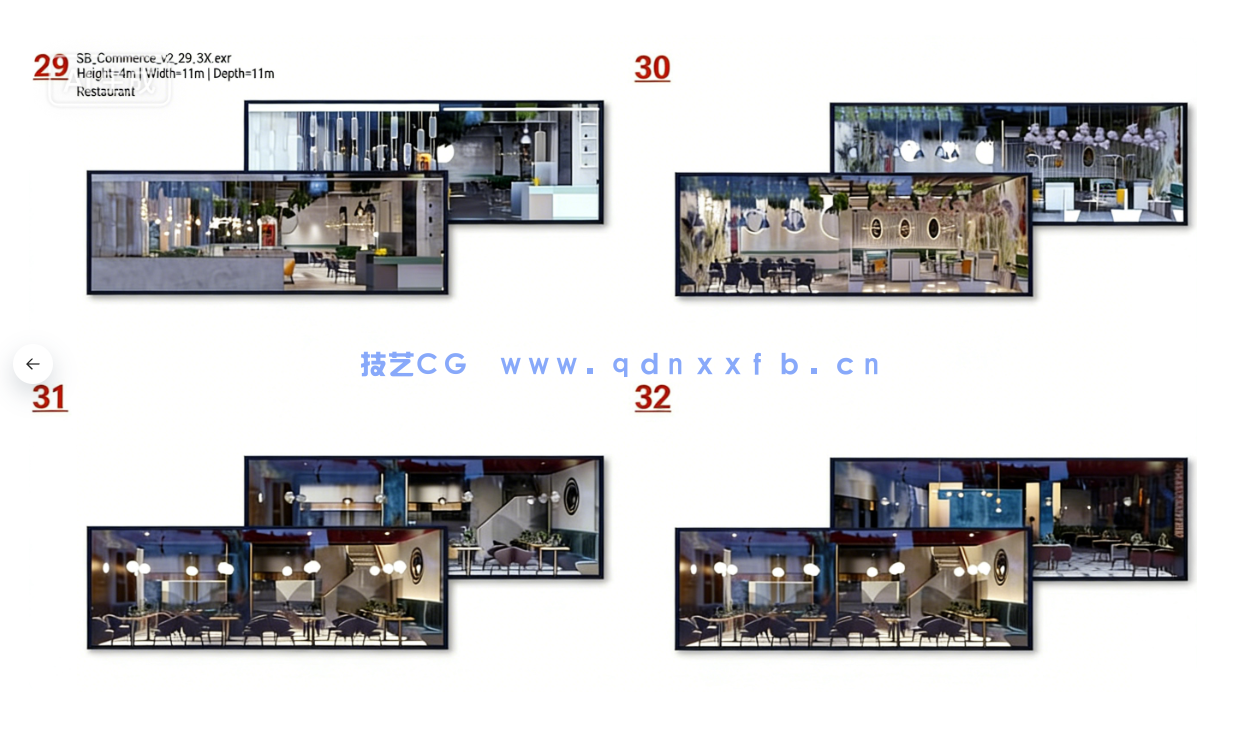 80个商场零售店铺空间场景室内设计3D模型(图10) 80个商场零售店铺空间场景室内设计3D模型(图10)