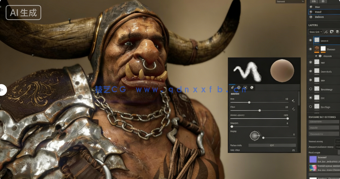 Substance 3D Painter三维纹理材质绘制软件V12.0.1版(图4) Substance 3D Painter三维纹理材质绘制软件V12.0.1版(图4)