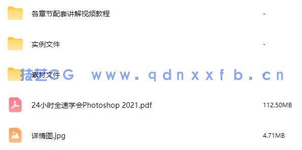 24小时全速学会Photoshop 2021(图23) 24小时全速学会Photoshop 2021(图23)