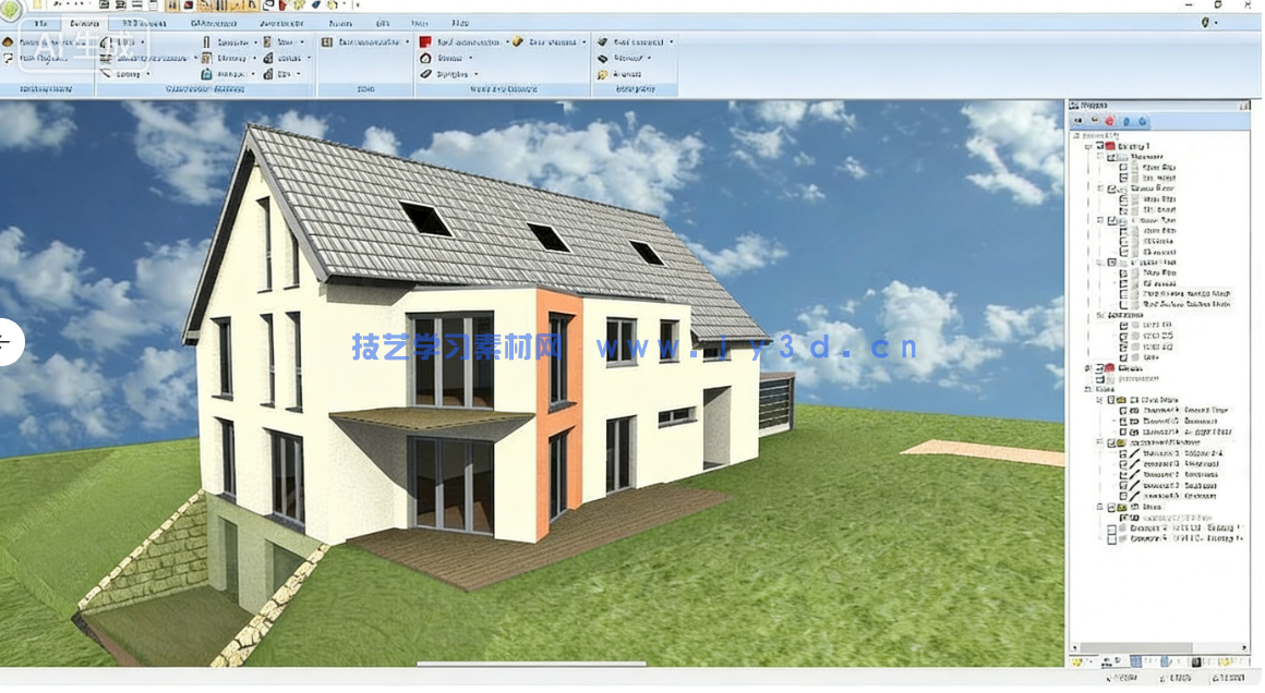 Ashampoo 3D CAD Professional建筑与施工规划设计软件V14.0.0(图2) Ashampoo 3D CAD Professional建筑与施工规划设计软件V14.0.0(图2)