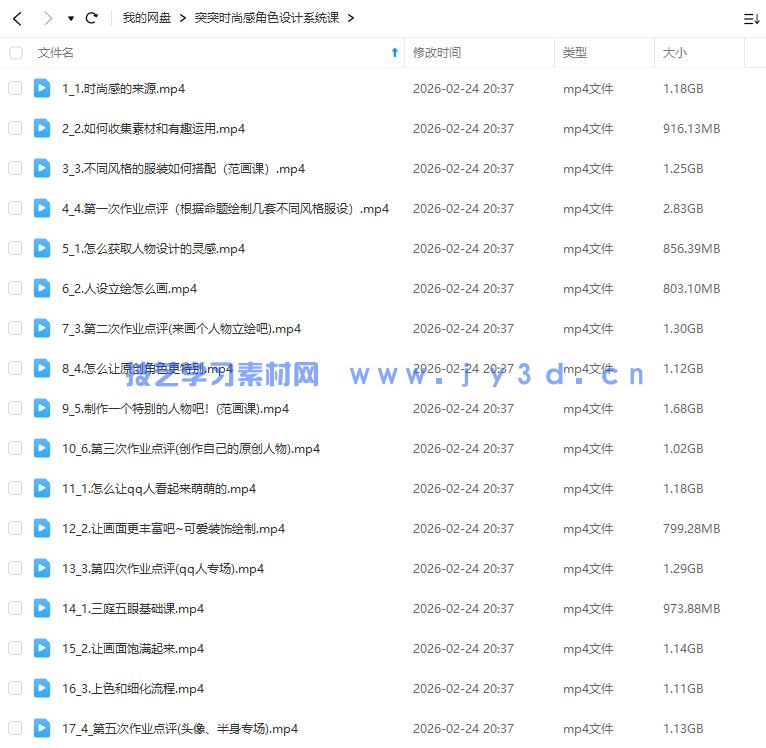 突突时尚感角色设计系统课(图1)