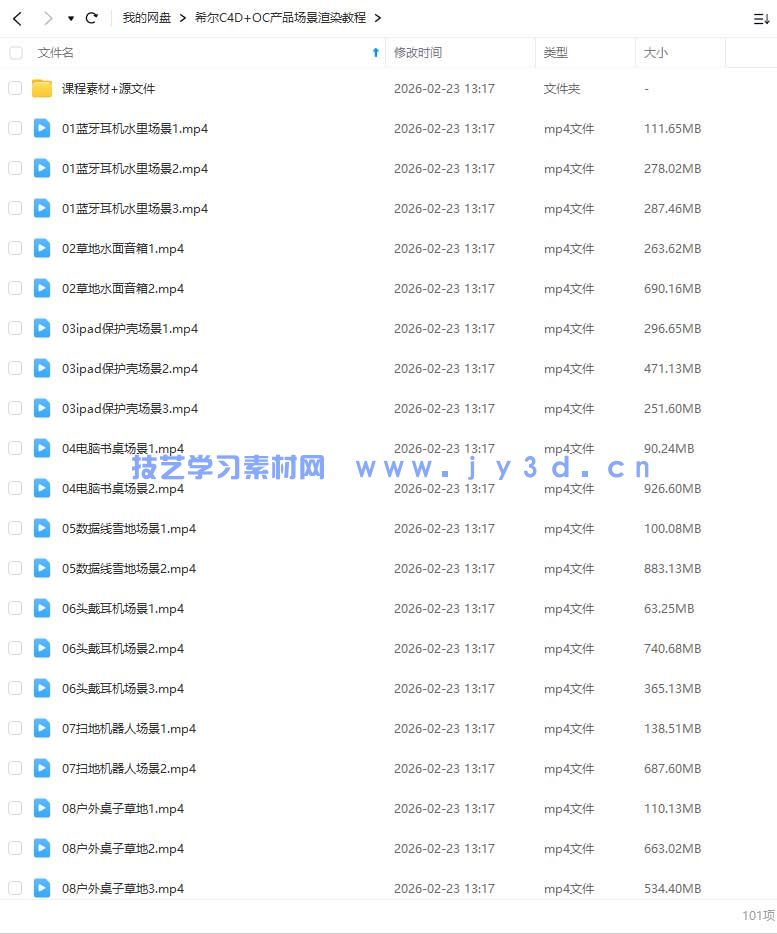 希尔C4D+OC电商产品场景渲染2025年(图1)