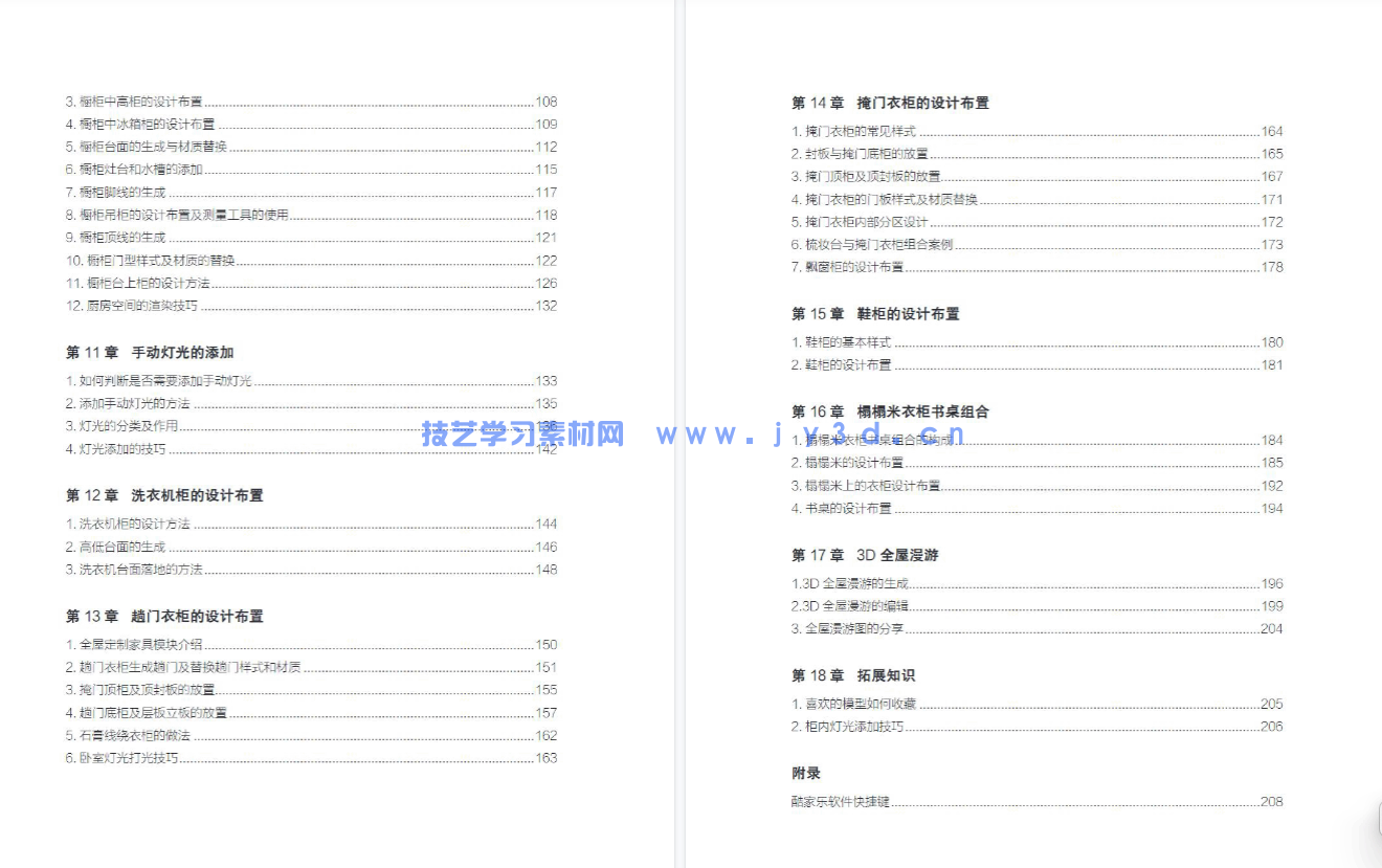 全屋定制效果图从入门到精通(图4) 全屋定制效果图从入门到精通(图4)