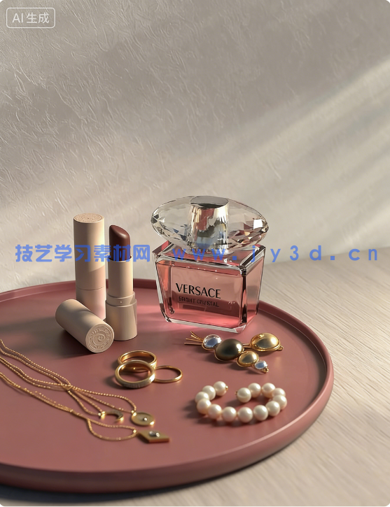 50套化妆品美妆产品电商广告级3D模型合集(图8) 50套化妆品美妆产品电商广告级3D模型合集(图8)