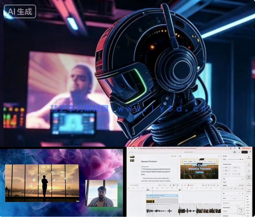 【中文字幕】Descript平台AI视频与音频编辑全流程视频教程(图5) 【中文字幕】Descript平台AI视频与音频编辑全流程视频教程(图5)