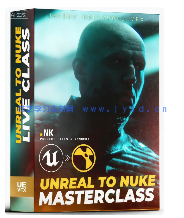 【中文字幕】Nuke与UE好莱坞影视级特效合成大师班视频教程(图1) 【中文字幕】Nuke与UE好莱坞影视级特效合成大师班视频教程(图1)