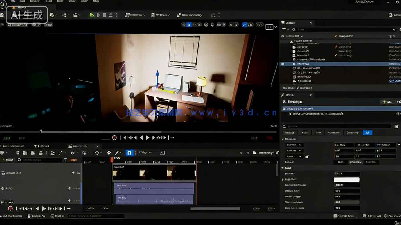 【中文字幕】UE5与MetaHuman电影级角色动作捕捉动画短片制作视频教程(图4)