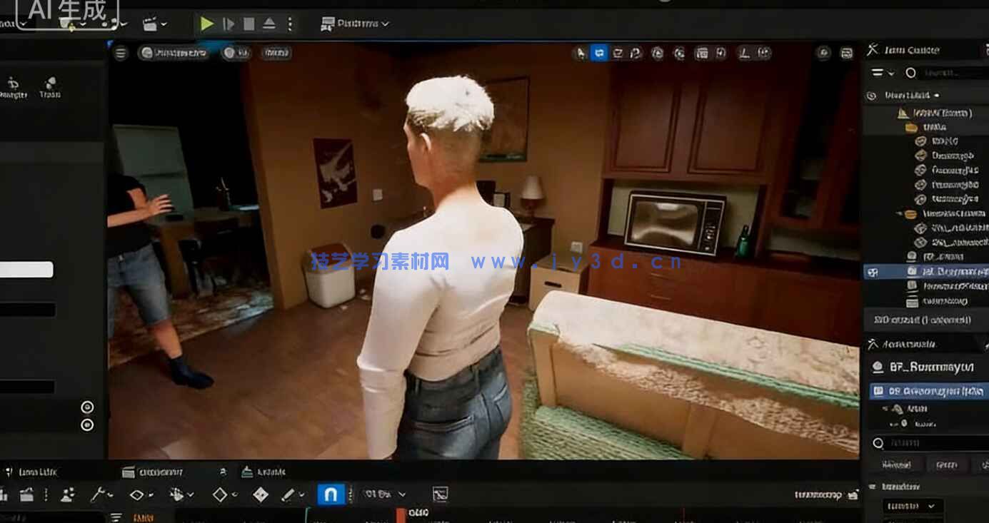 【中文字幕】UE5与MetaHuman电影级角色动作捕捉动画短片制作视频教程(图6)