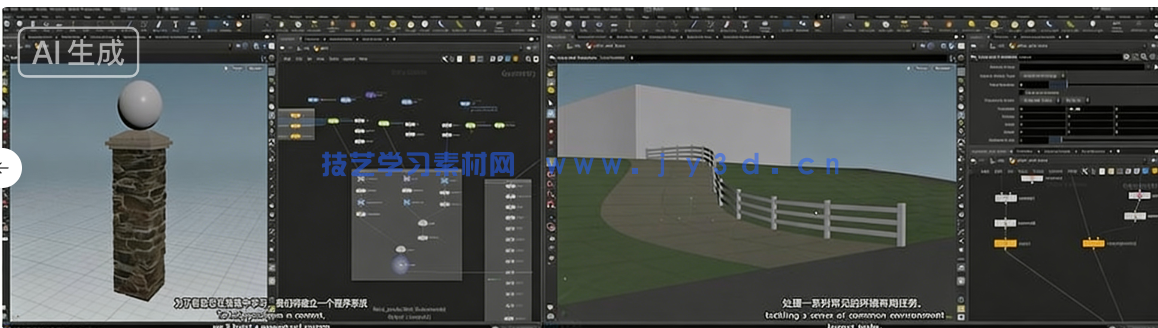 【中文字幕】Houdini几何底层原理处理逻辑核心技术视频教程(图6)