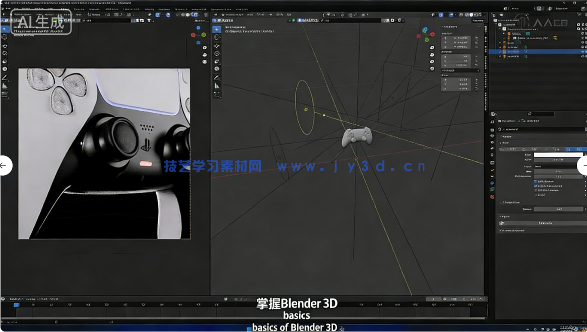 【中文字幕】Blender 3D产品可视化动画制作实战训练视频教程(图4) 【中文字幕】Blender 3D产品可视化动画制作实战训练视频教程(图4)